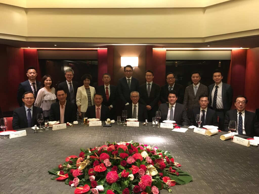 香港 – 台灣商貿合作委員會代表團抵台迎賓晚宴